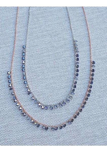 Mistik Topaz Taş Gümüş Kolye modelleri