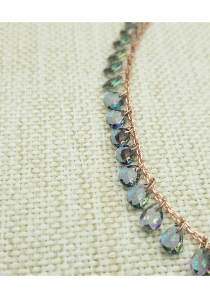 Mistik Topaz Taşlı Gümüş Kolye fiyatları