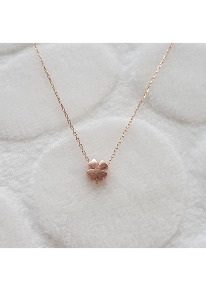 Taşsız Yonca Gümüş Kolye fiyatları