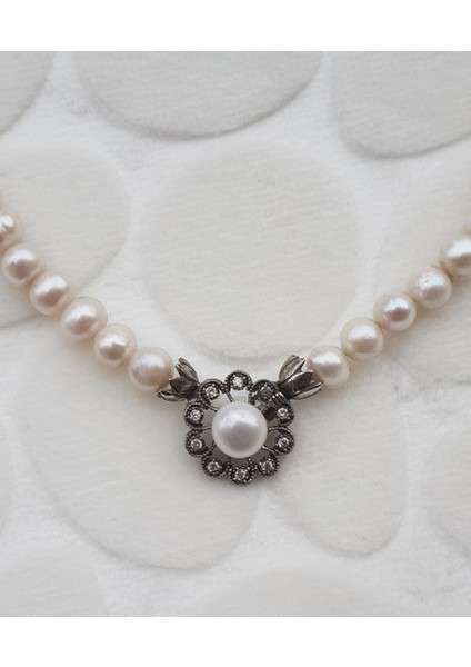 Çiçek Kilit Barok Inci Kolye fiyatları