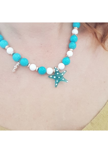 Doğaltaş Tasarım Gümüş Kolye modelleri