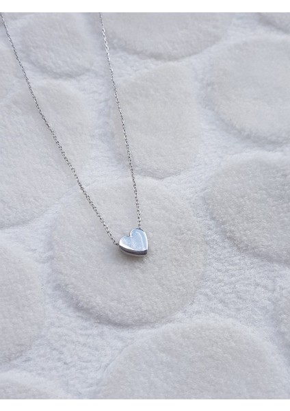 Kalp Gümüş Kolye
