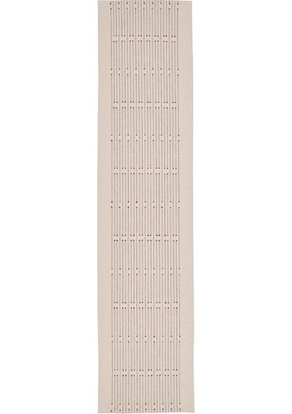 "LOTR®" Vararv Servis Örtüsü, Natürel-Koyu Gri, 35X150 cm modelleri