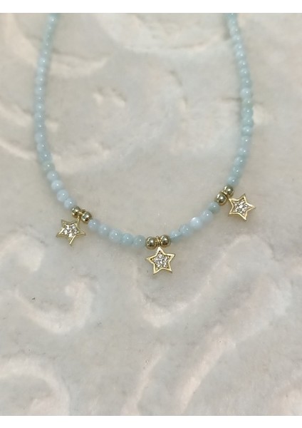 Doğaltaş Yıldız Gümüş Kolye modelleri