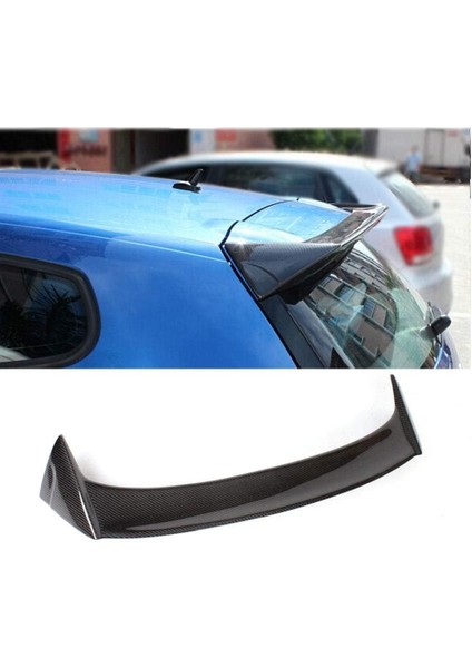 Vw Scirocco 2009-2014 Uyumlu Plastik Parlak Siyah Boyalı Spoiler