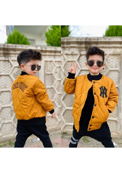 Erkek Çocuk Kapitone Mont modelleri