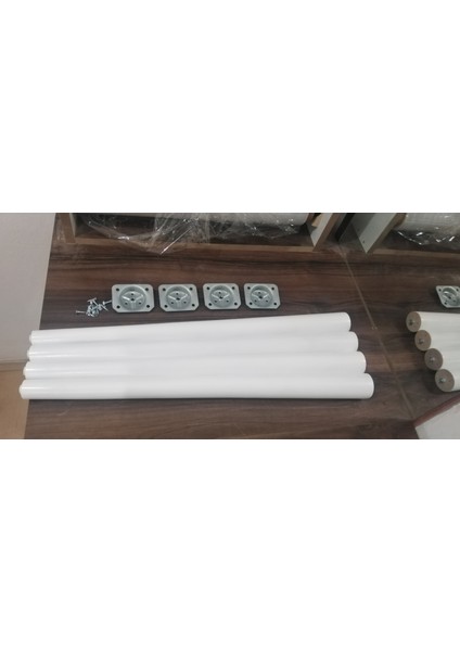 60 cm 5lik beyaz konik ayak.