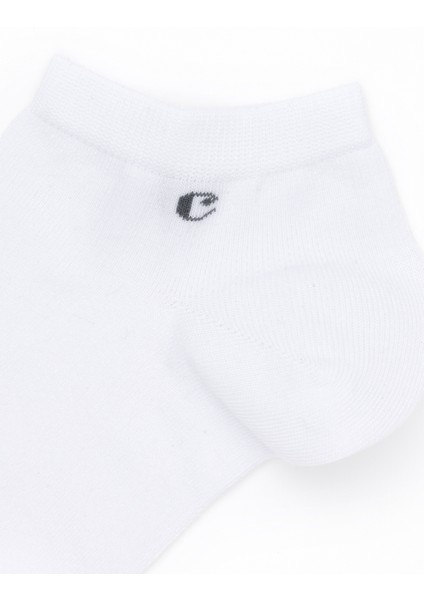 Erkek Beyaz Sneaker Pamuk Karışımlı Çorap 50299935-600 fırsatları