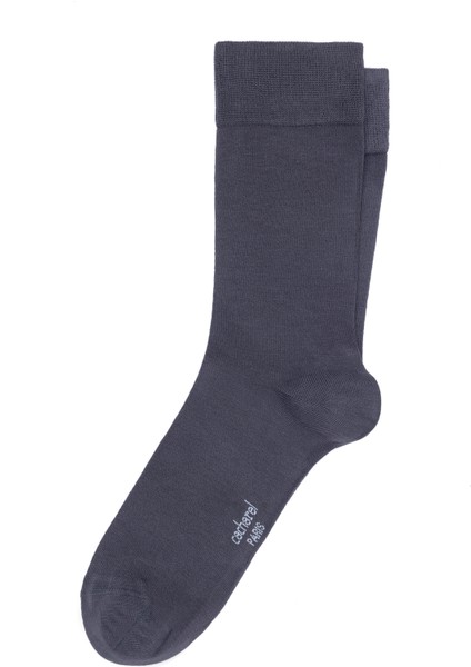 Erkek Gri Soket Çorap 50299932-100 <p style="padding-bottom:10px;">Hijyen koşulları gereği bu üründe iade yapılamamaktadır.