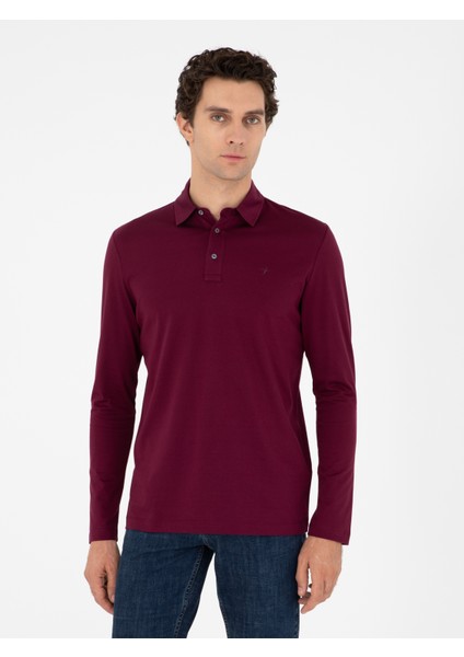 Erkek Bordo Sweatshirt 50294327-VR014