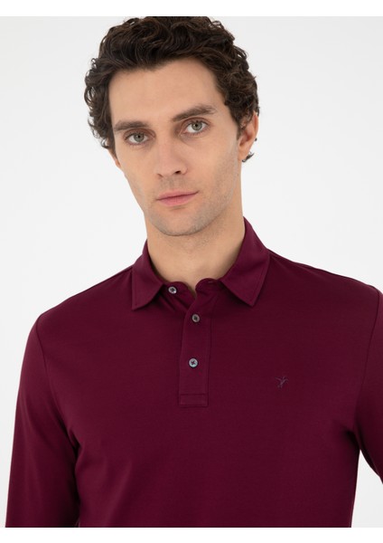 Erkek Bordo Sweatshirt 50294327-VR014