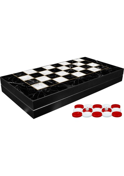 Classic Black Marble Tavla fiyatları