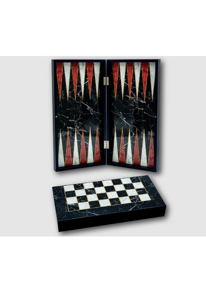 Classic Black Marble Tavla