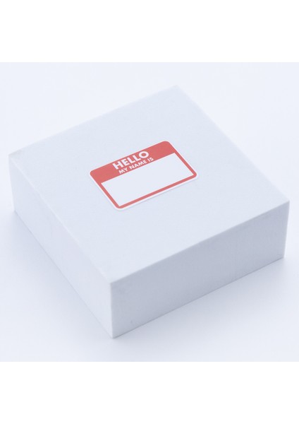 Sticker, Hello My Name Is Isimlik, Okul Etiketi, 4.5x3 Cm, 270 Adet