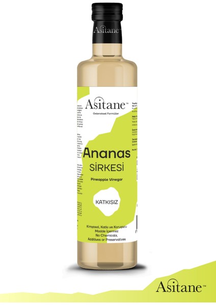 Ananas Sirkesi Doğal Fermantasyon 500 ml