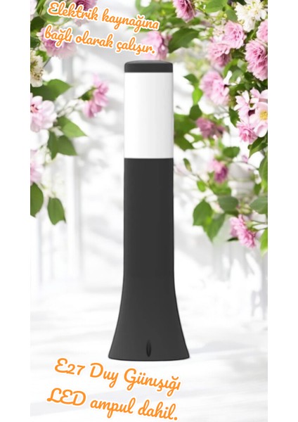 10 Watt Günışığı, 54 cm Bahçe Duvar, Çim, Yürüyüş Yolu Armatürü, Bahçe Aydınlatma Apliği, Armatür
