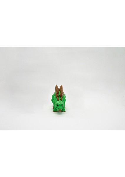 Stegosaurus 3D Hareketli Model Küçük Boy