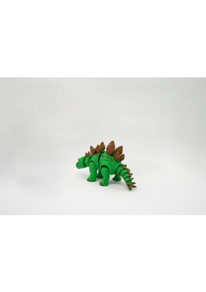 Stegosaurus 3D Hareketli Model Küçük Boy