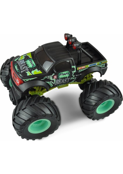 1:18 Rc Uzaktan Kumandalı Araba Off Road Araba Bigfoot Monster Car Yeşil