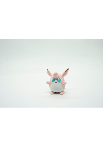 Igglybuff - Jigglypuff - Wigglytuff Pokemon 3D Model Evrim 3lü Tüm Set