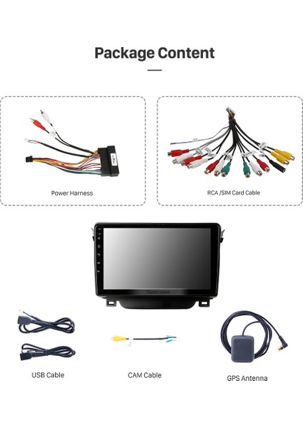 Hyundaı I-30 2015+ Multimedya Navigasyon Usb Kamera Carplayer 6 Ram