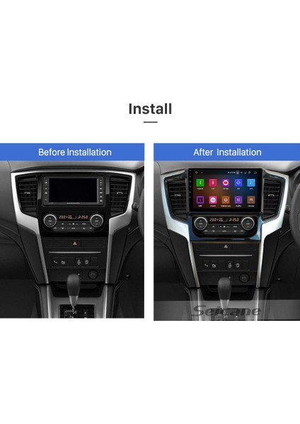 Mıtsubıshı Trıton 2019+ Multimedya Navigasyon Usb Kamera Carplayer 6 Ram