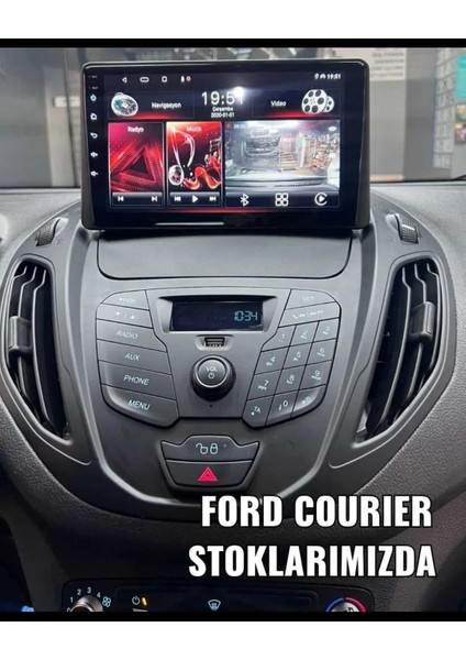 Ford Courıer 2020+ Multimedya Navigasyon Usb Kamera Carplayer 6 Ram