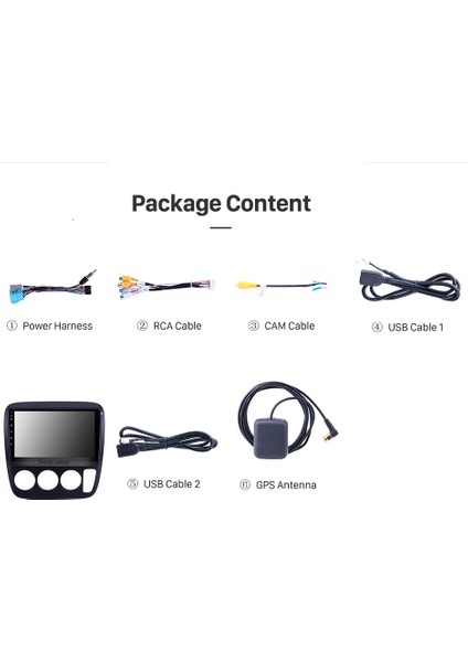 Honda Crv 1998+ Multimedya Navigasyon Usb Kamera Carplayer modelleri