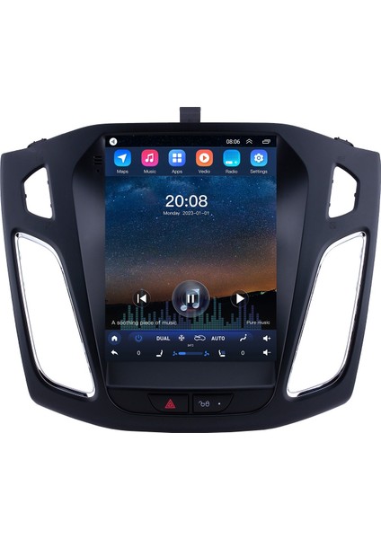 Ford Focus 3-4 Tesla 2015-2018 Multimedya Navigasyon Usb Kamera Carplayer