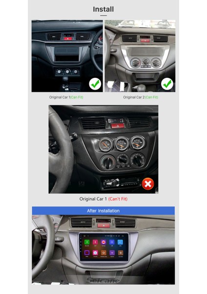 Mıtsubıshı L-200 2006+ Multimedya Navigasyon Usb Kamera Carplayer 6 Ram modelleri