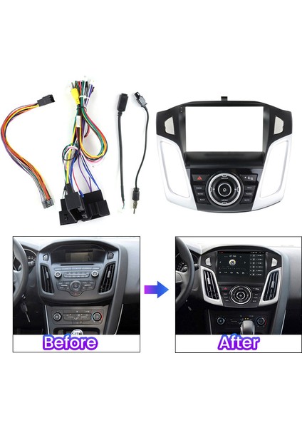 Ford Focus 3 2012-2017 Multimedya Navigasyon Usb Kamera Carplayer