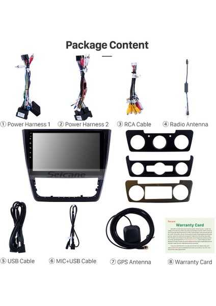 Skoda Yetı 2014+ Multimedya Navigasyon Usb Kamera Carplayer 4 Ram modelleri