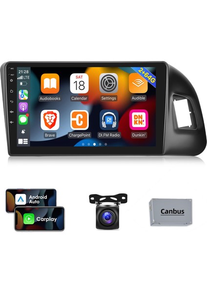 Audı Q5 2009-2018 Multimedya Navigasyon Usb Kamera Carplayer 4 Ram