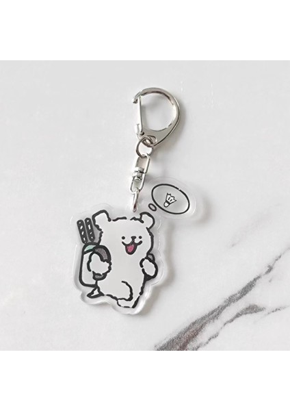 Enjoy Quality Çizgi Köpek Yavrusu Kolye (Yurt Dışından)