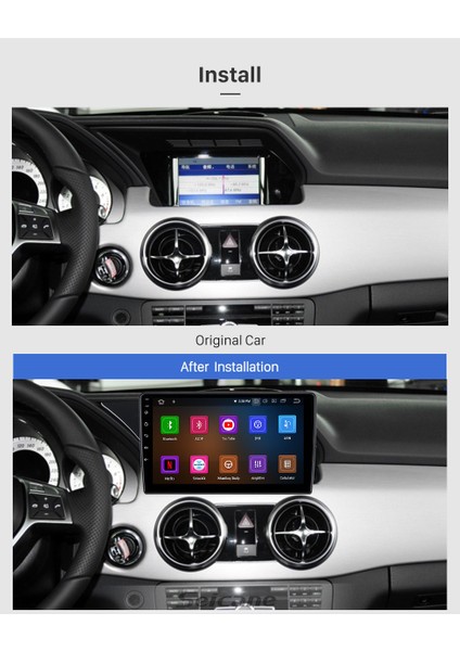 Mercedes Glk Serisi Ntg5.0 2008-2012 Multimedya Navigasyon Usb Kamera Carplayer 4 Ram fiyatları