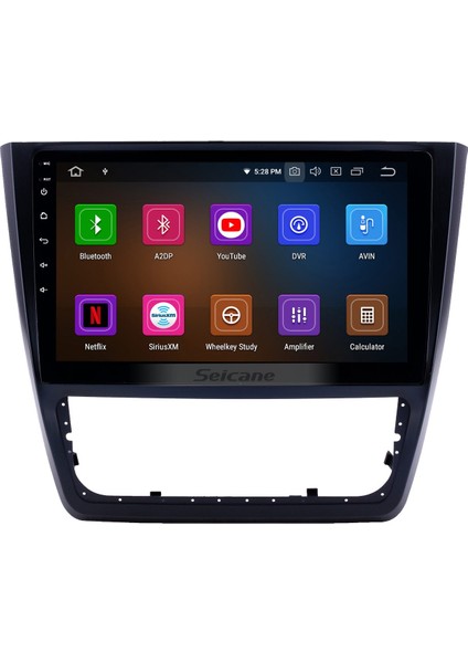 Skoda Yetı 2014+ Multimedya Navigasyon Usb Kamera Carplayer 4 Ram