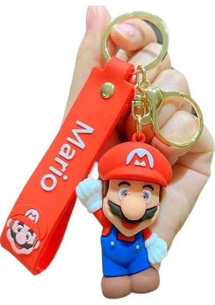 3 Karikatür Damla Kauçuk Bebek Anahtarlık Kolye Kadın Yaratıcı Çift Araba Okul Çant (Yurt Dışından)