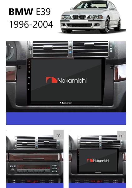 Bmw E39-E53 1995-2003 Multimedya Navigasyon Usb Kamera Carplayer 6 Ram
