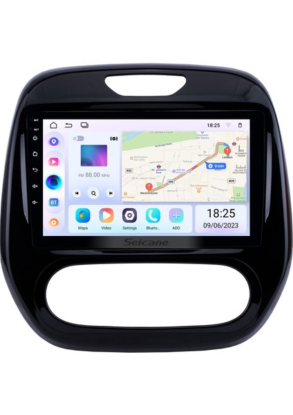 Renault Captur M-A/C 2015+ Multimedya Navigasyon Usb Kamera Carplayer 4 Ram