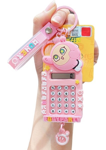 3 Eggboy Parti Serisi Anahtarlık Kolye Sevimli Çizgi Film Oyunu Etrafında Bebek Kit (Yurt Dışından)