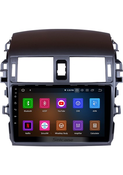 Toyota Corolla 2007-2012 Multimedya Navigasyon Usb Kamera Carplayer 4 Ram