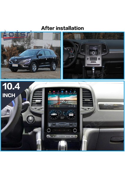 Renault Megane 4 Tesla 2018-2021 Multimedya Navigasyon Usb Kamera Carplayer 4 Ram