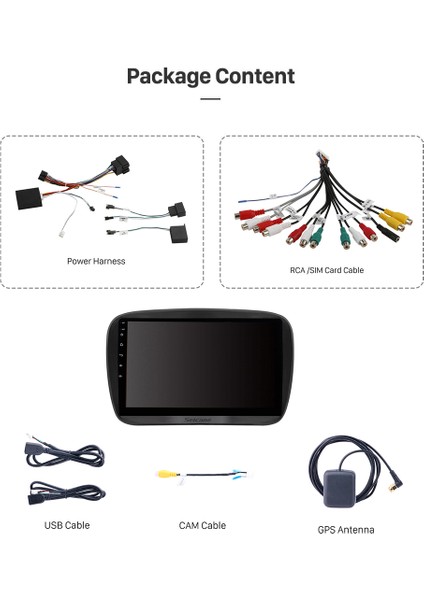 Mercedes Sl 2008-2012 Multimedya Navigasyon Usb Kamera Carplayer 6 Ram