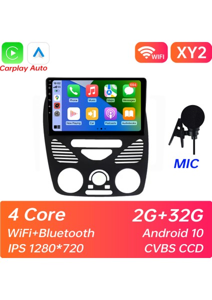 Fiat Albea (2002-2004) Multimedya Navigasyon Usb Kamera Carplayer 6 Ram