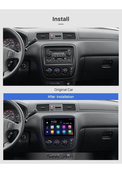 Honda Crv 1998+ Multimedya Navigasyon Usb Kamera Carplayer 4 Ram