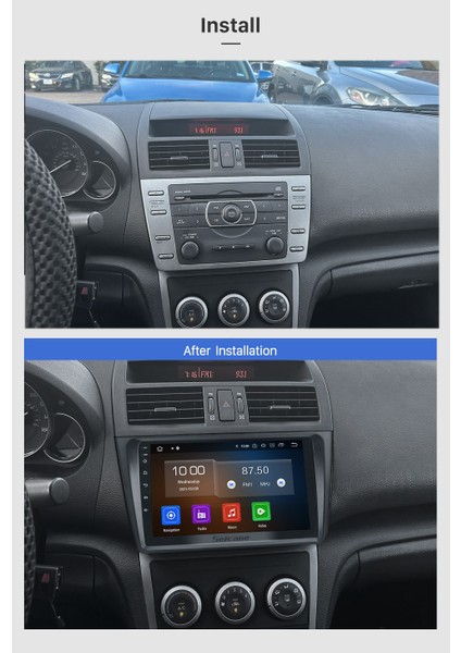 Mazda 6 2003-2013 Multimedya Navigasyon Usb Kamera Carplayer