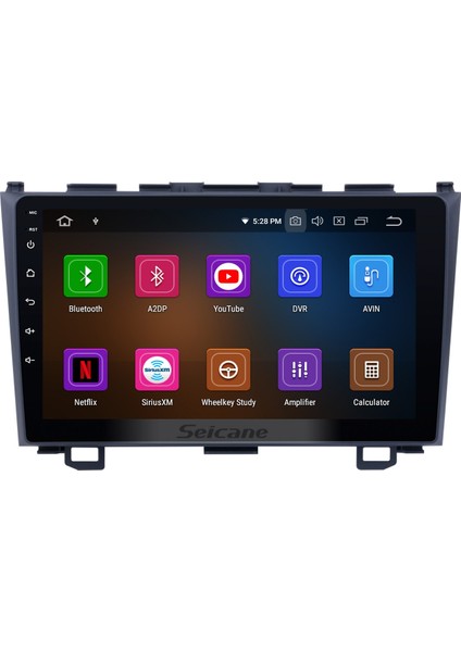 Honda Crv 2006-2012 Multimedya Navigasyon Usb Kamera Carplayer 4 Ram