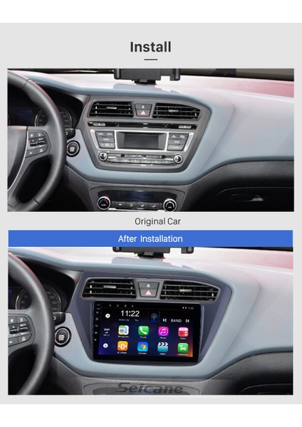Hyundaı I20 2018+ Multimedya Navigasyon Usb Kamera Carplayer