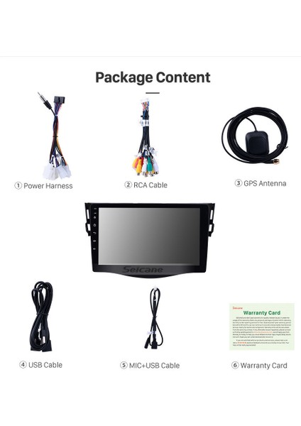 Toyota Rav4 2007-2011 Multimedya Navigasyon Usb Kamera Carplayer modelleri