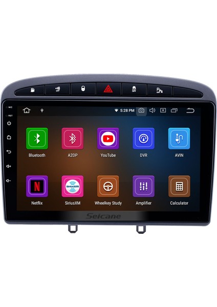Peugeot 308 2008+ Multimedya Navigasyon Usb Kamera Carplayer 4 Ram